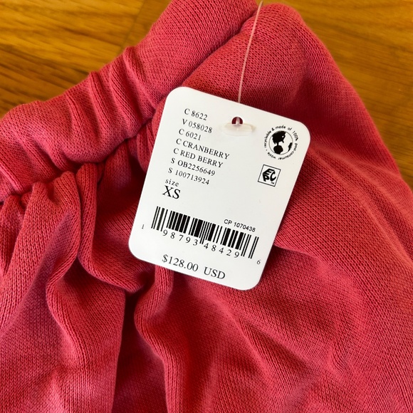 Free People Momentum Pants Cranberry Red XS Sweatpants - Picture 6 of 6